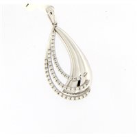 Pendente Lorenza Gioielli Donna in Oro bianco Zirconia 593744 - 593744